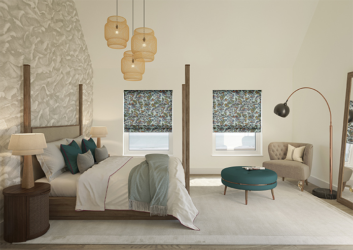 Walled Garden, Duckegg - Roman Blind - Image 8